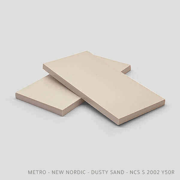 Metro New Nordic Dusty Sand Click'n Tile Canada ClickDeco