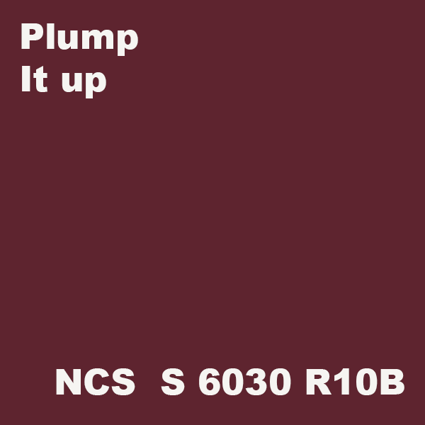 Plump It up